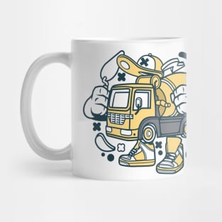 Construction Cement Mixer Truck Mug